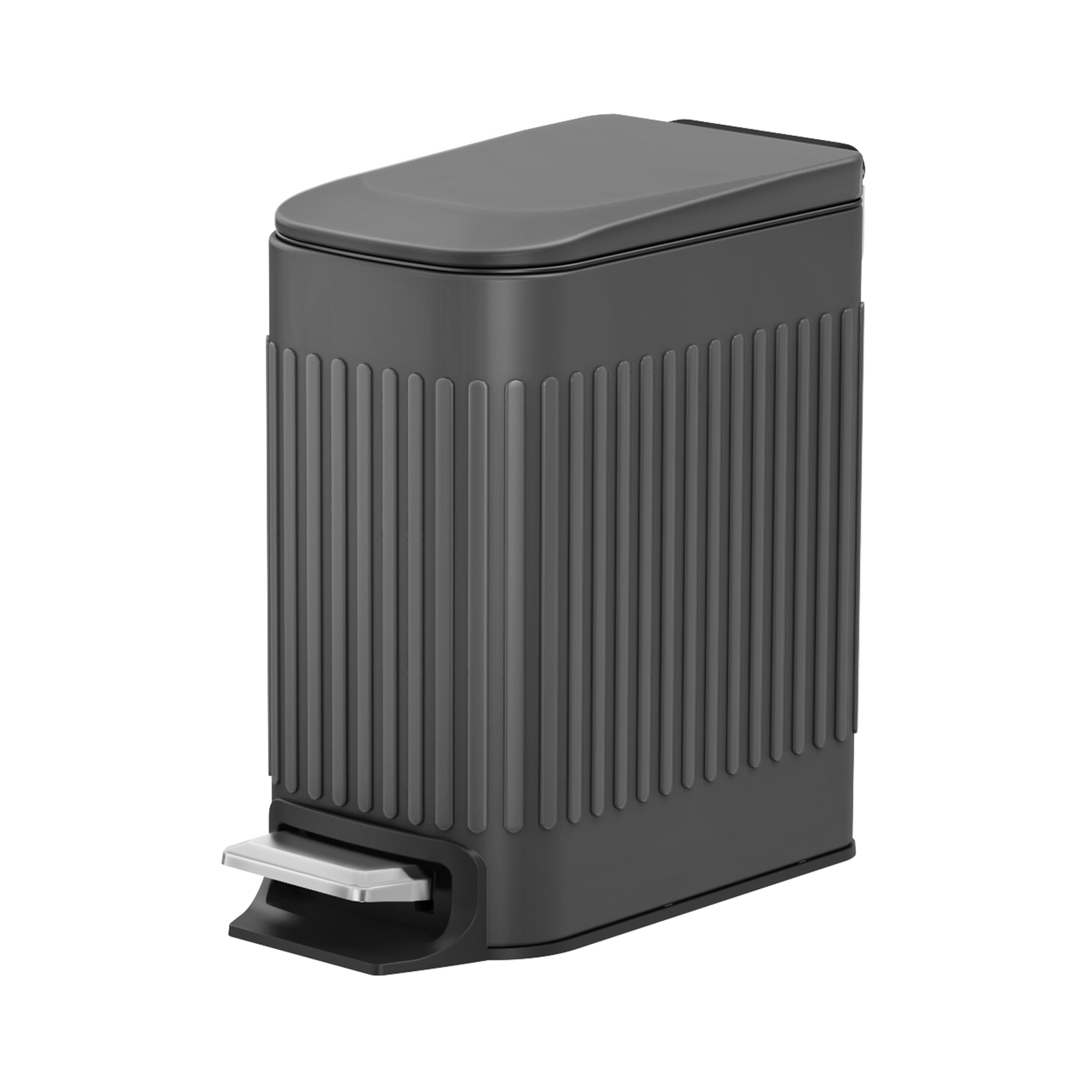 6l slim step cans with columns