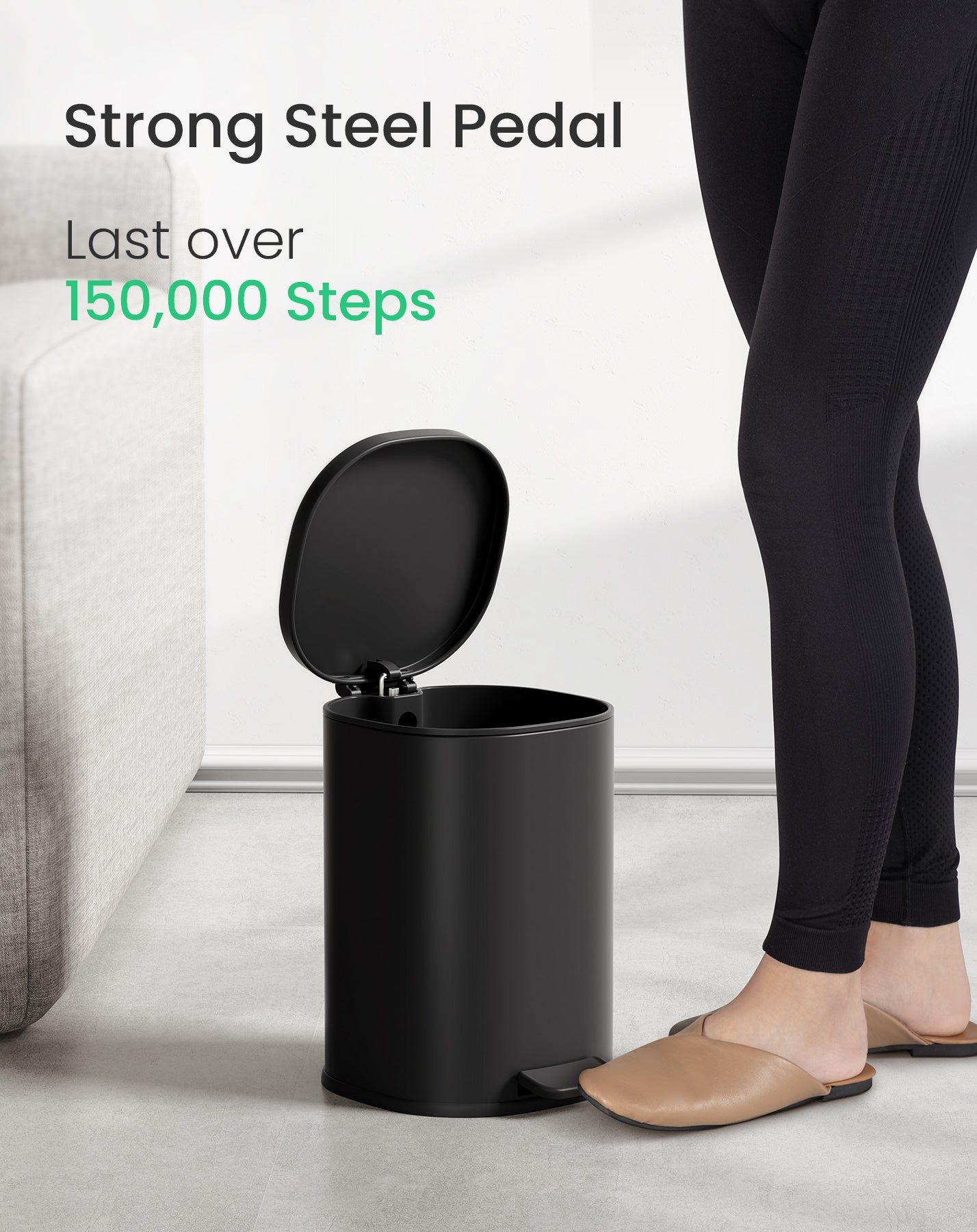 Cesun 6L Square Trash Can