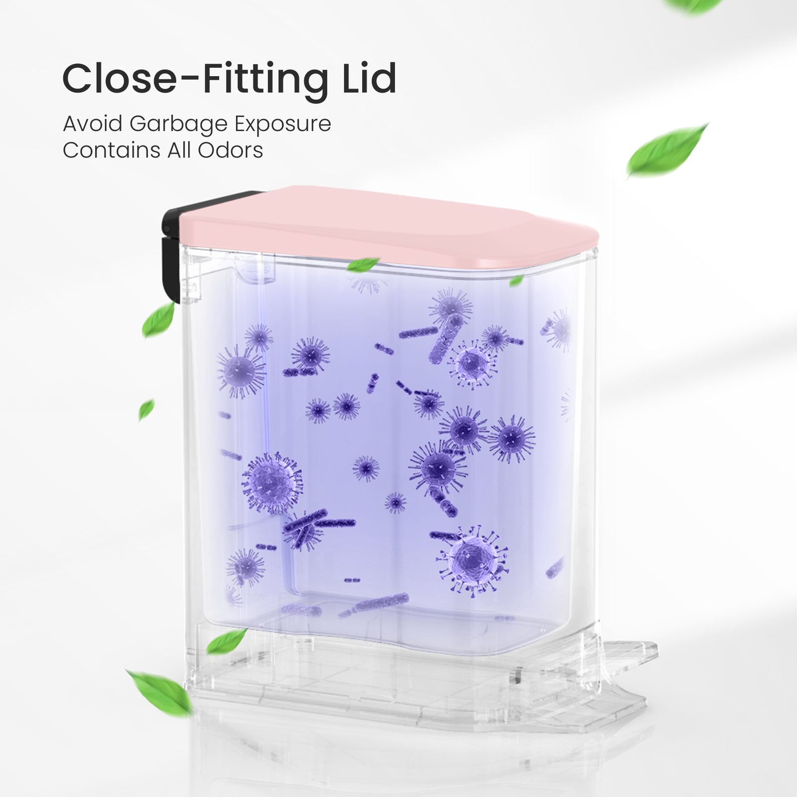 6l slim step can (pink edition)