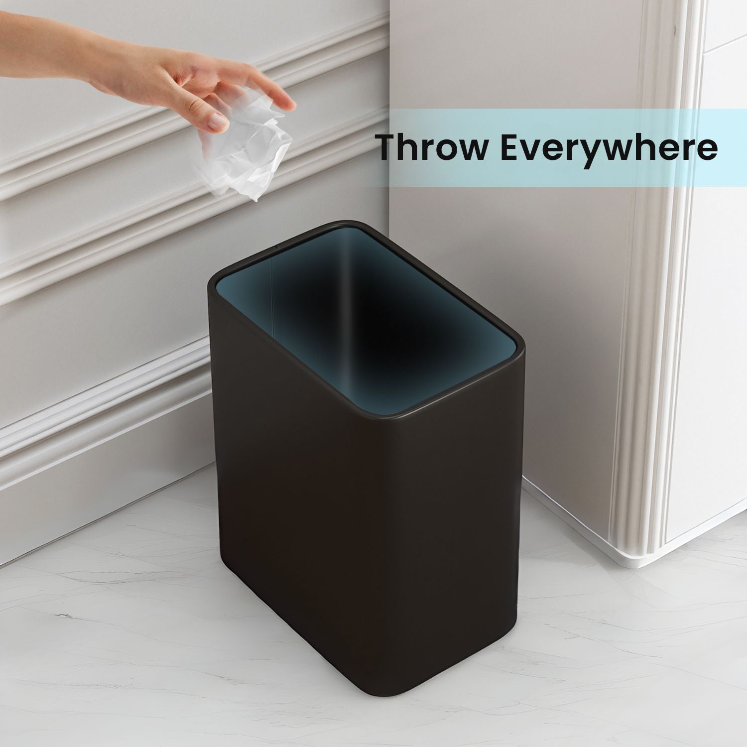 8l slim trash can