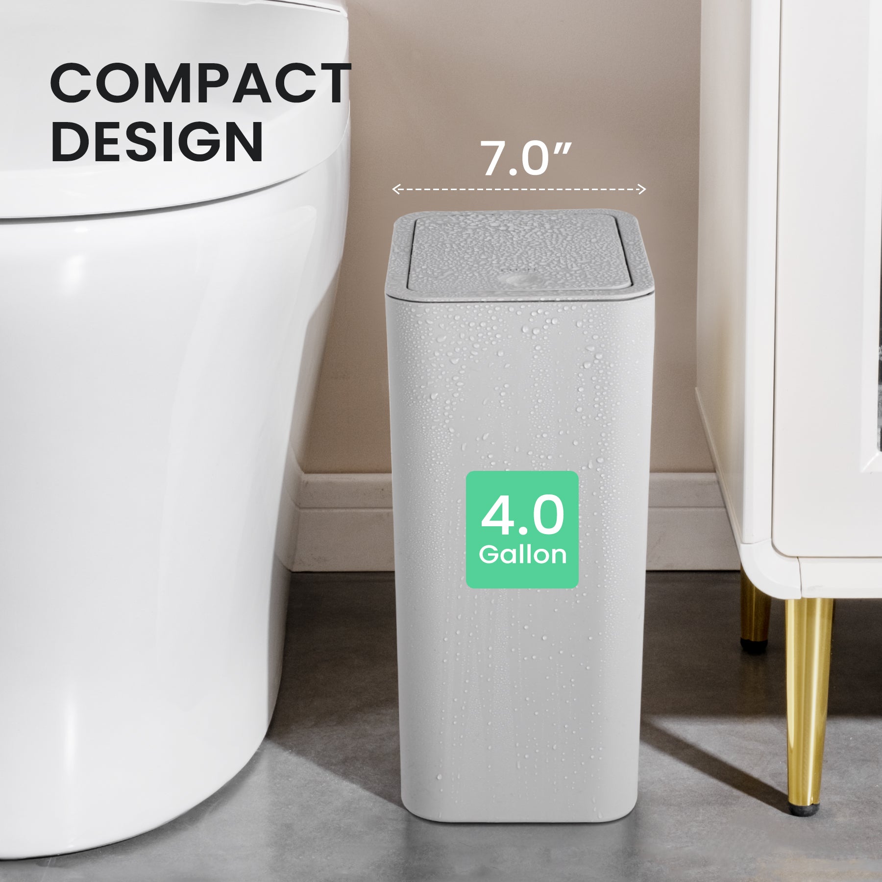 15l pop up trash can, the sweet pop-up