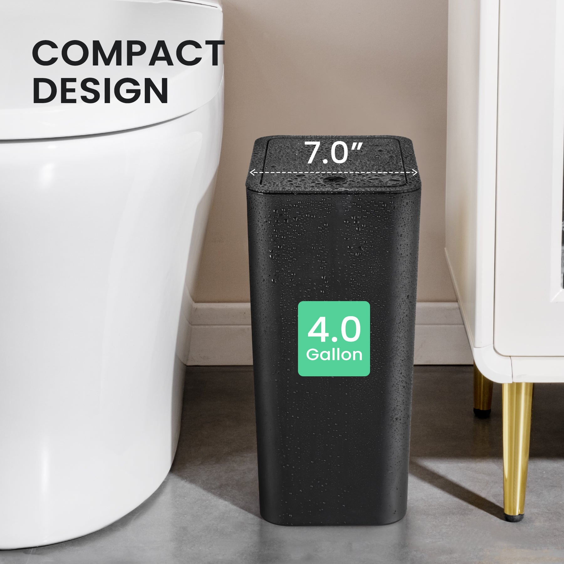 15l pop up trash can, the sweet pop-up