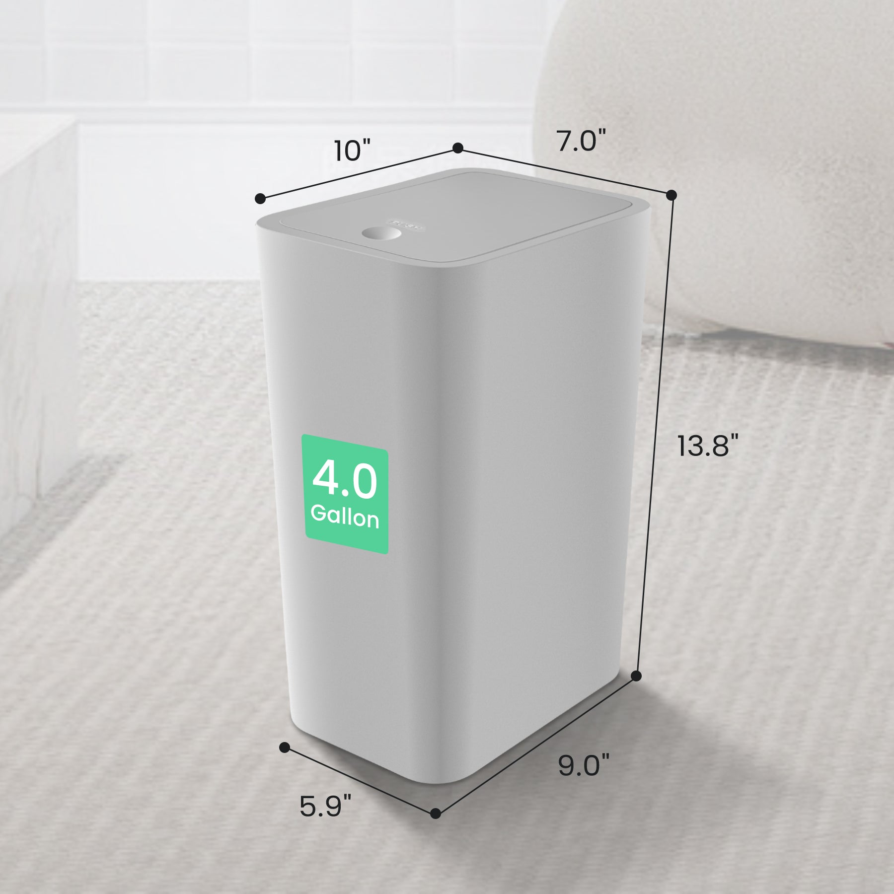 15l pop up trash can, the sweet pop-up