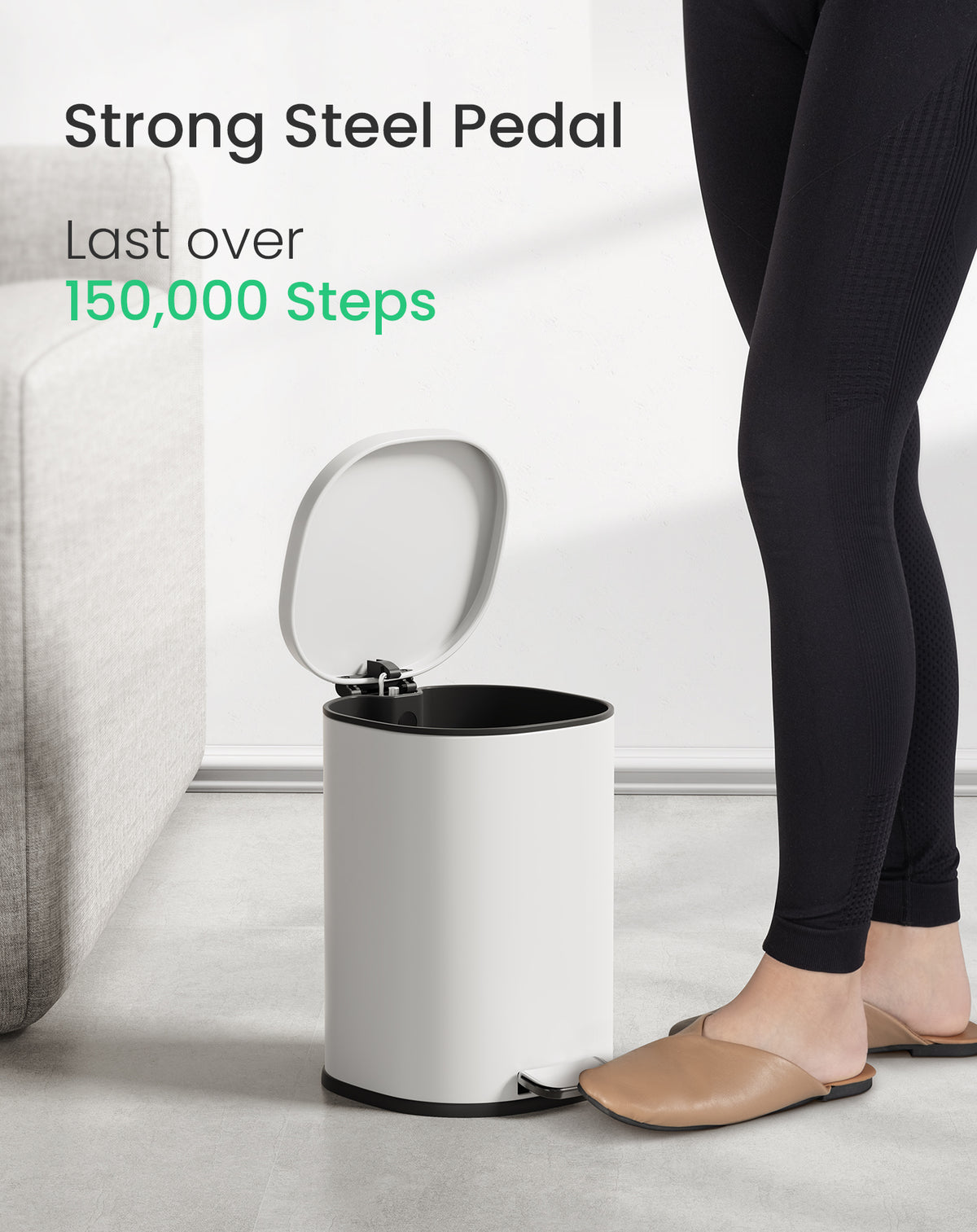 Cesun 6L Square Trash Can