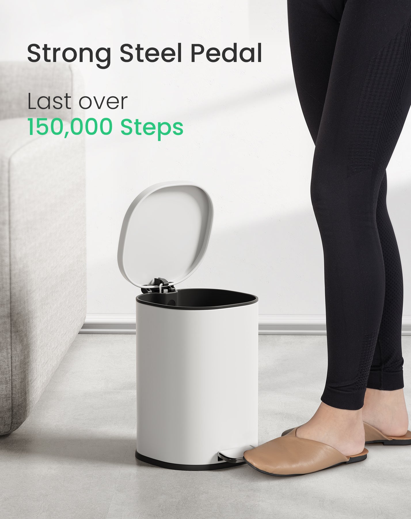 Cesun 6L Square Trash Can